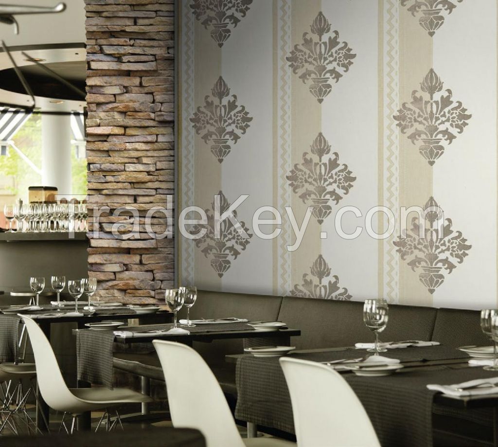 Vinyl Wallpaper Pvc Wallcovering 106cm width Turkey-Crown