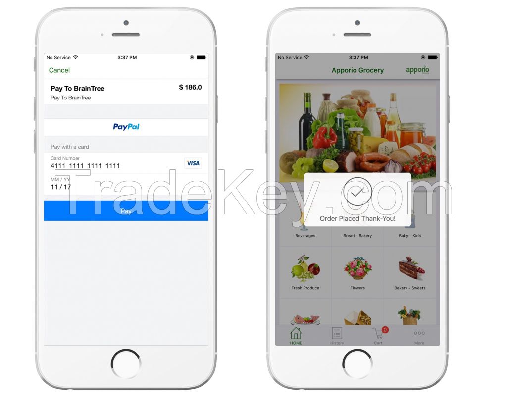 Apporio Grocery eCommerce - Launch Your Own