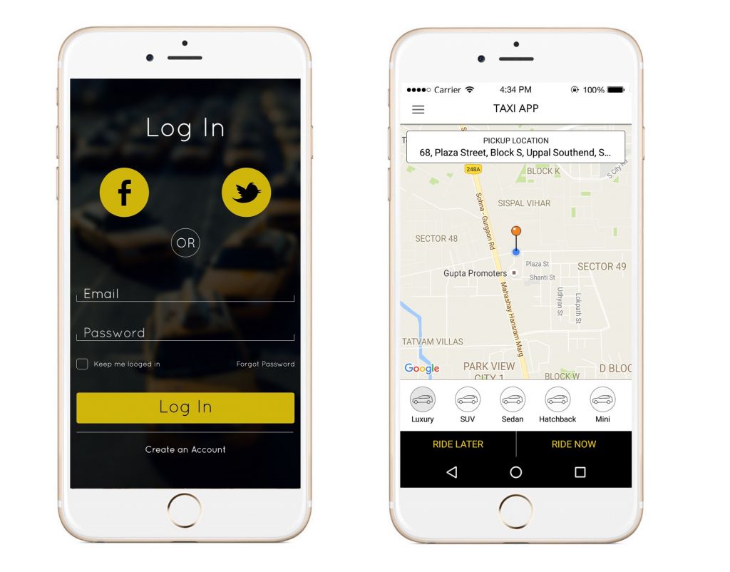 Apporio Taxi App ( Uber Clone) - Launch your own Taxi App