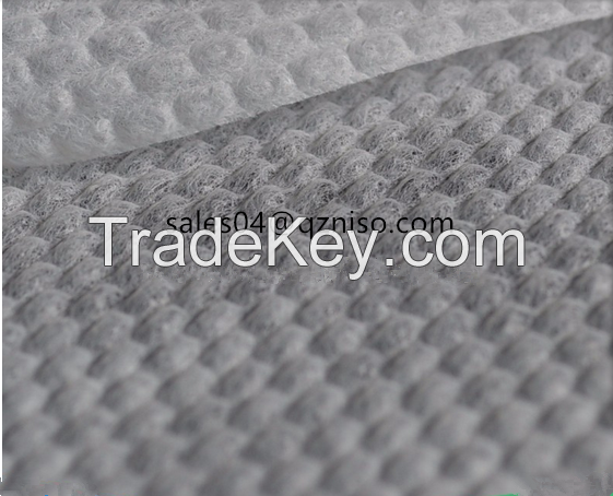 3D embossed nonwoven fabric