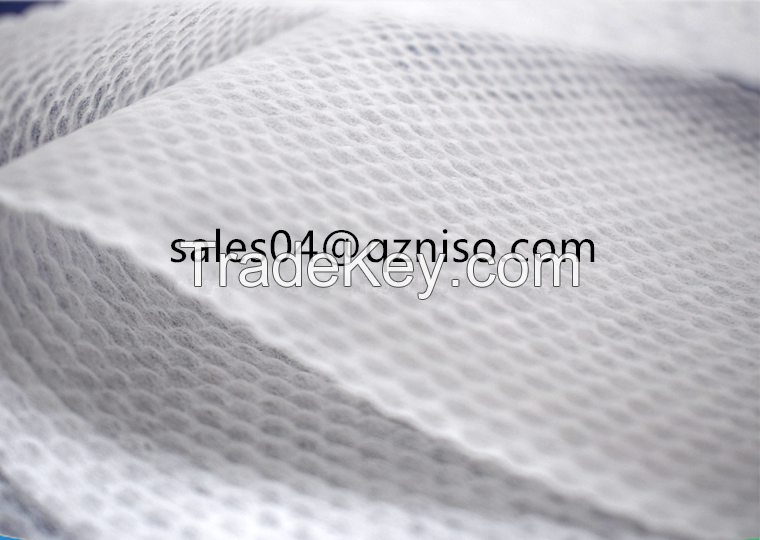 3D embossed nonwoven fabric