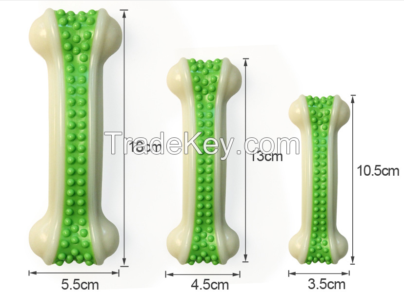 FDA harmless Bone shape dog toy durable chews