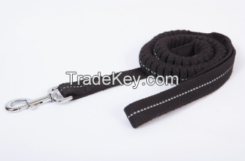 New product Elastic shock damped Dog leash with spring rope release power