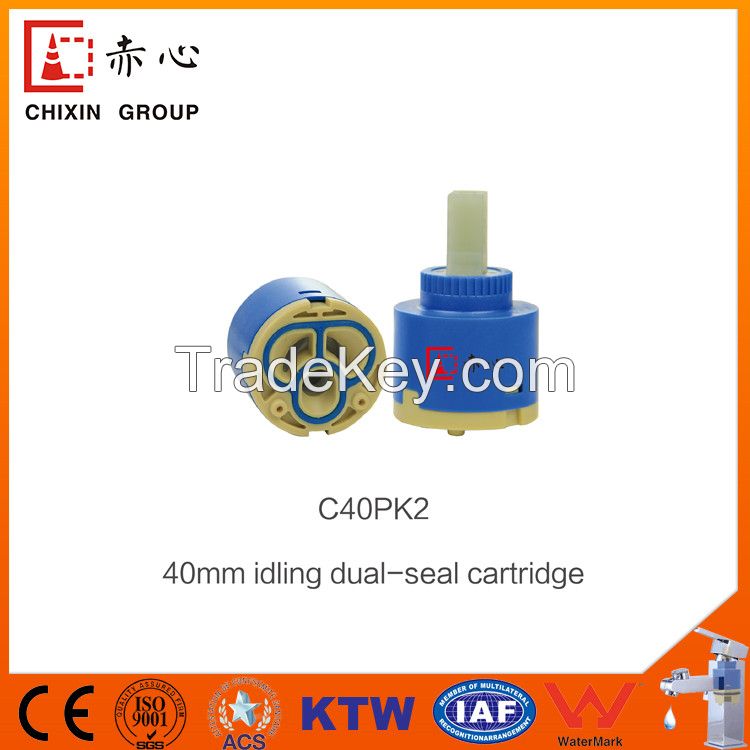 35mm faucet ceramic disc cartridge with three ring