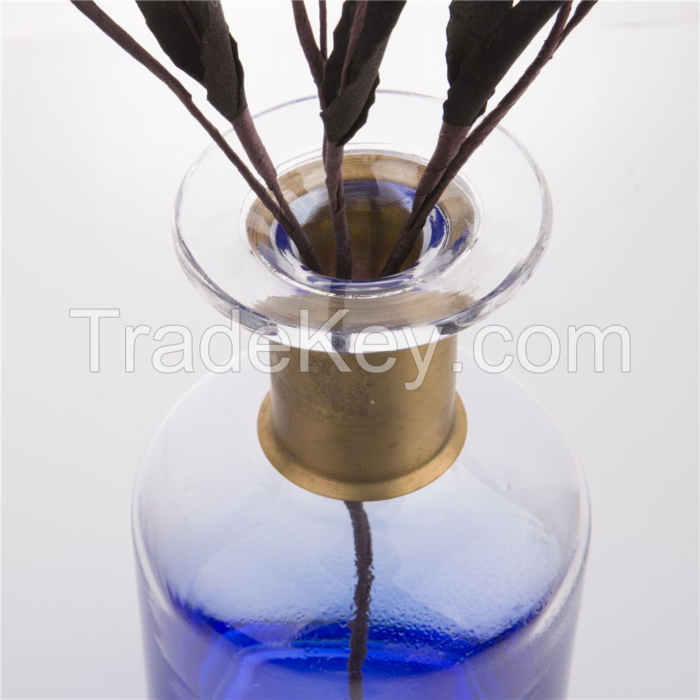 Decoration 805g blue colorful simple style import glass vase