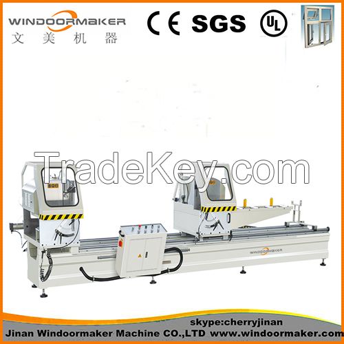 Aluminum Window Machine Precision Double Head Cutting Machine 