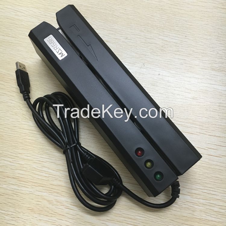 MSR606 Magnetic Credit Card Reader Writer Encoder Stripe Swipe MSR605