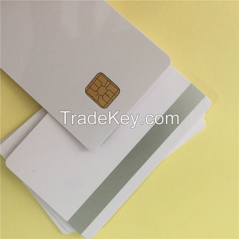 Sle4428 Chip with Magnetic Stripe card For MSR609 Mag Reader Writer