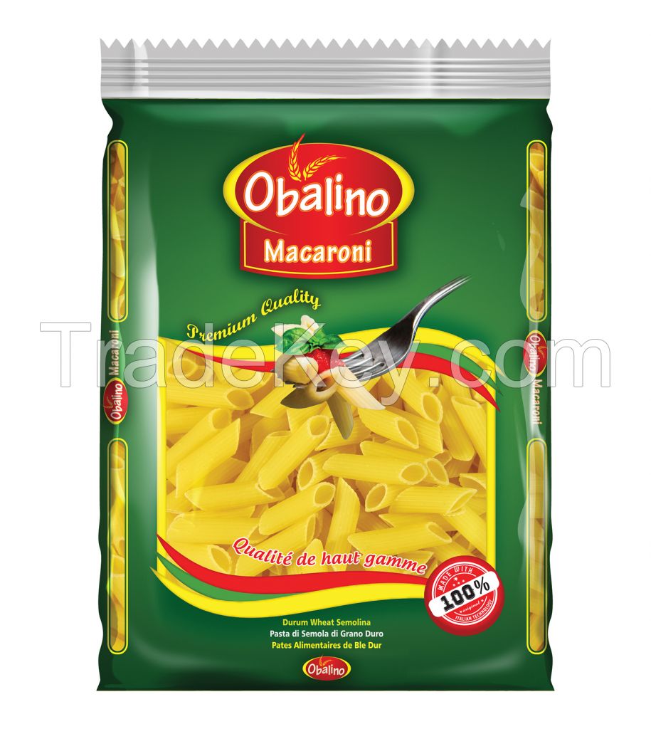 Obalino Penne Rigate, Pasta, Macaroni