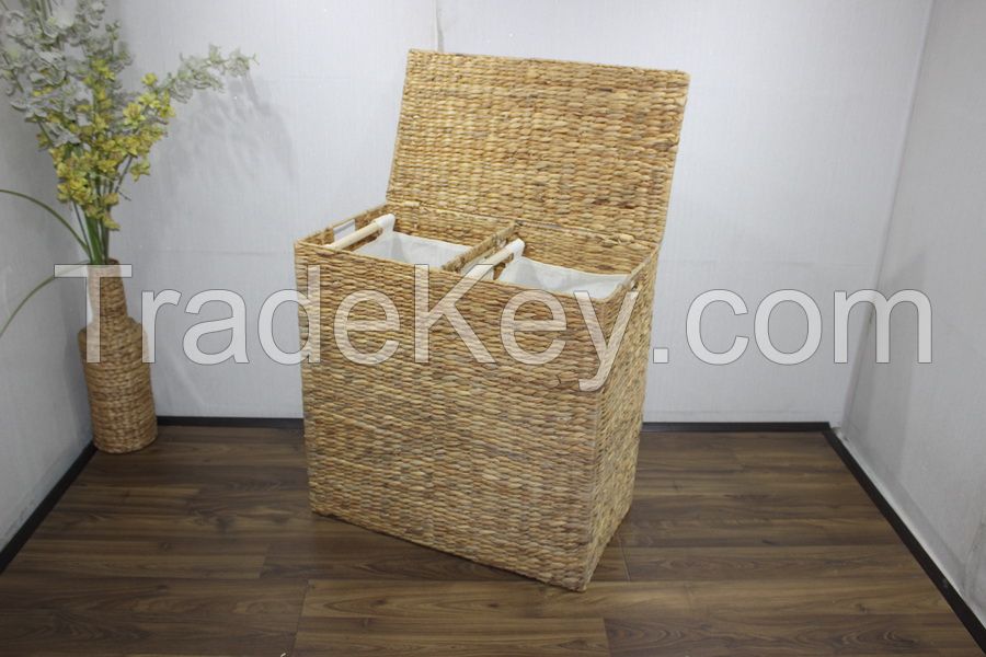 Rect water hyacinth hamper SD8048A/1NA