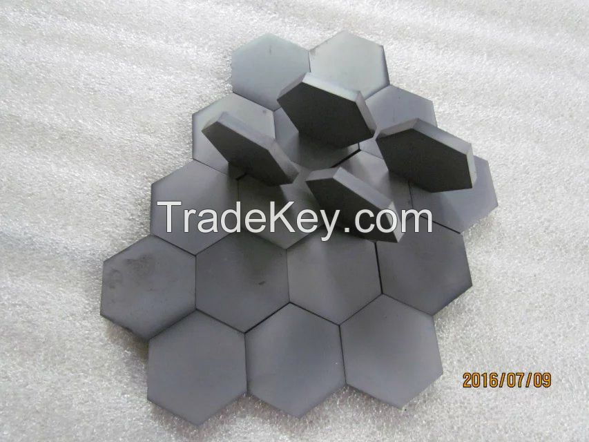 sintered slicon carbide armor bulletproof of  hexagonal