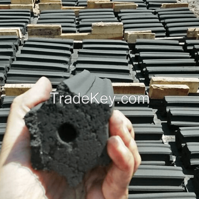 Coconut Briquette Charcoal - Hexagonal