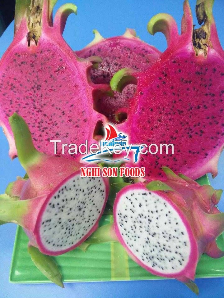 Fresh/ Dried/ Frozen Dragon fruit (Pitaya)