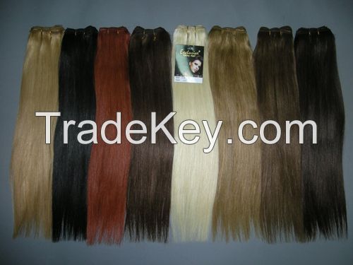 100% Human Hair Machine Wefts