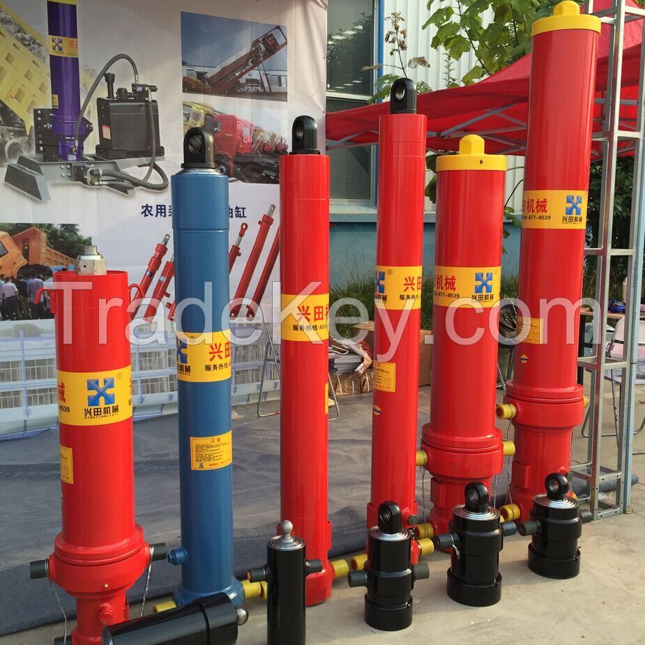 hydraulic cylinder for dump trucks