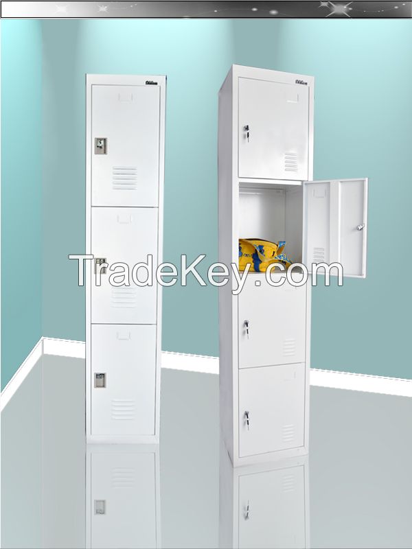 Hot sale gym steel locker/spa locker wardrobe box/wall almirah designs