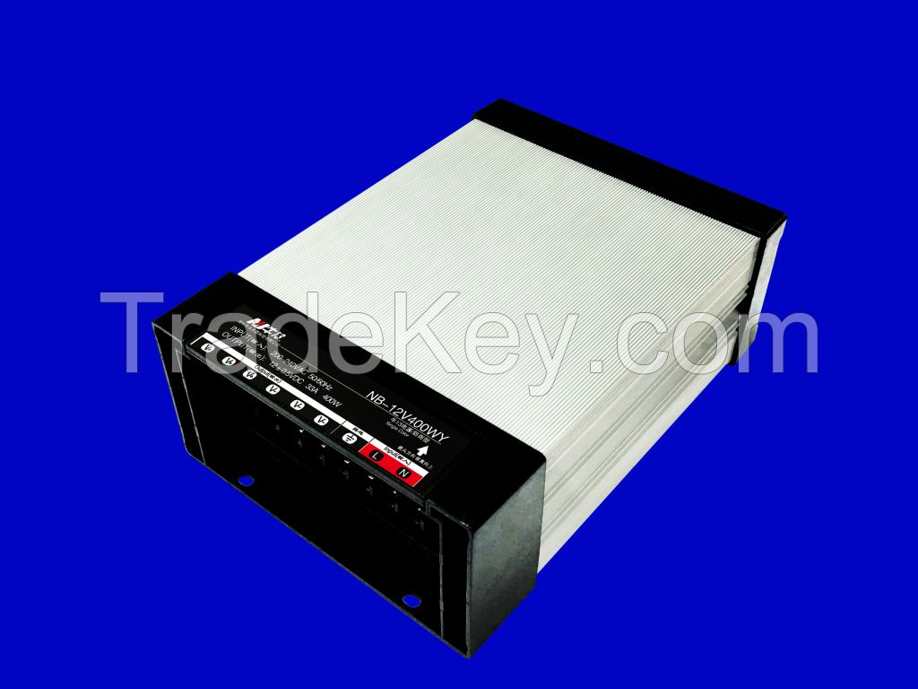 NB-12V-400W (Rain-Proof) LED Switching Power Supply