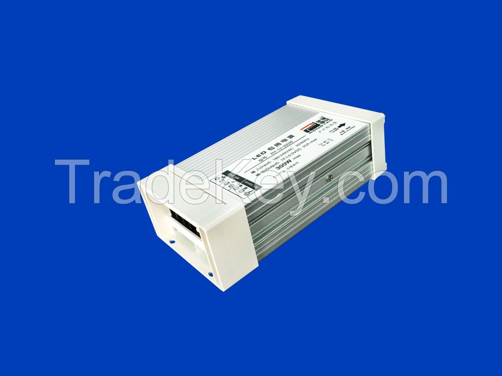 RY-12V-300W (Rain-Proof) LED Switching Power Supply