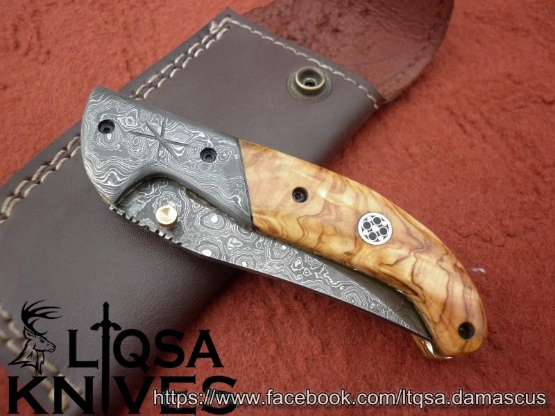 Custom made pocket knife