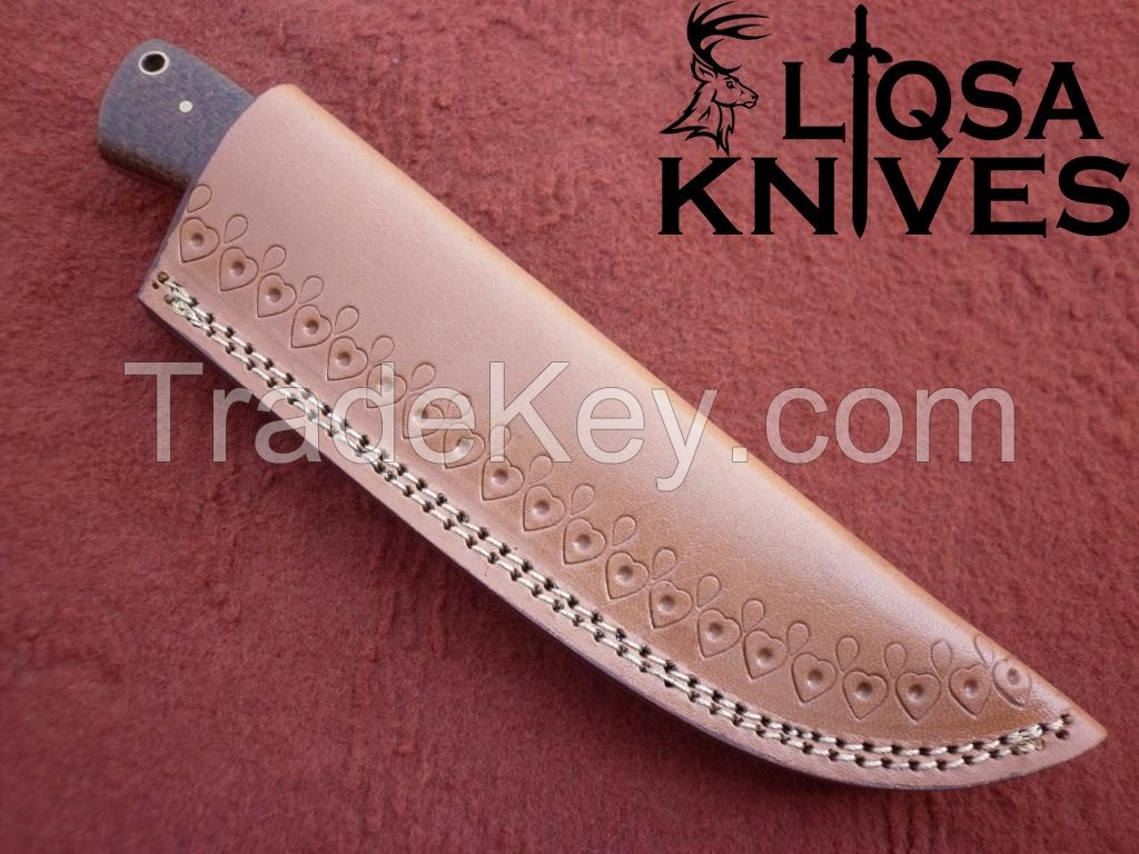 Custom made hunting knife