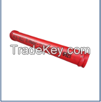 Concrete pump reducer pipe