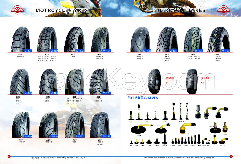 All size motorcycle tire scooter tire and tube made in China