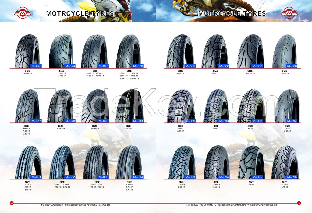 All size motorcycle tire scooter tire and tube made in China