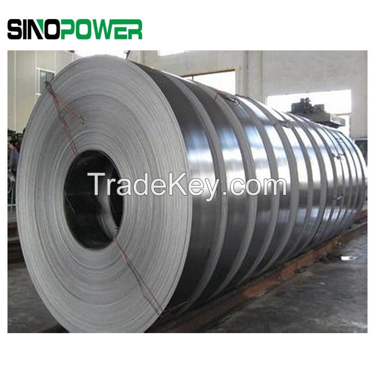 Steel strip and sheet coil slitting line for different width