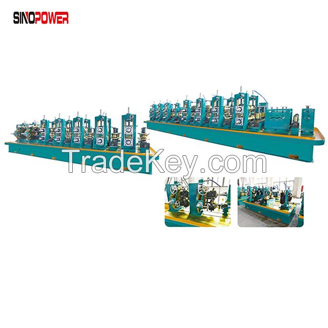 Steel pipe making machinery for making round square and LTZ pipe