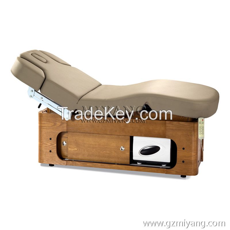 Hot Selling Multifunction Solid Wooden Electric Massage Bed (MYA-2602)