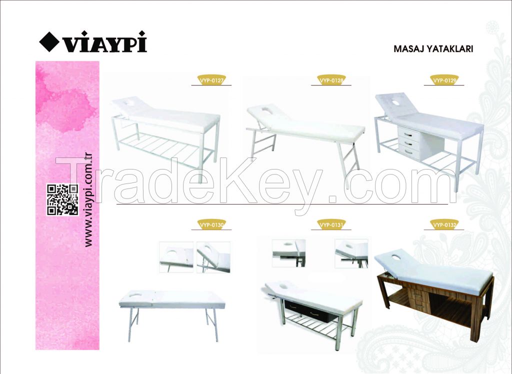 Massage bed ,Viaypi Company ,Massage Chair , Barber Chairs , Turkey