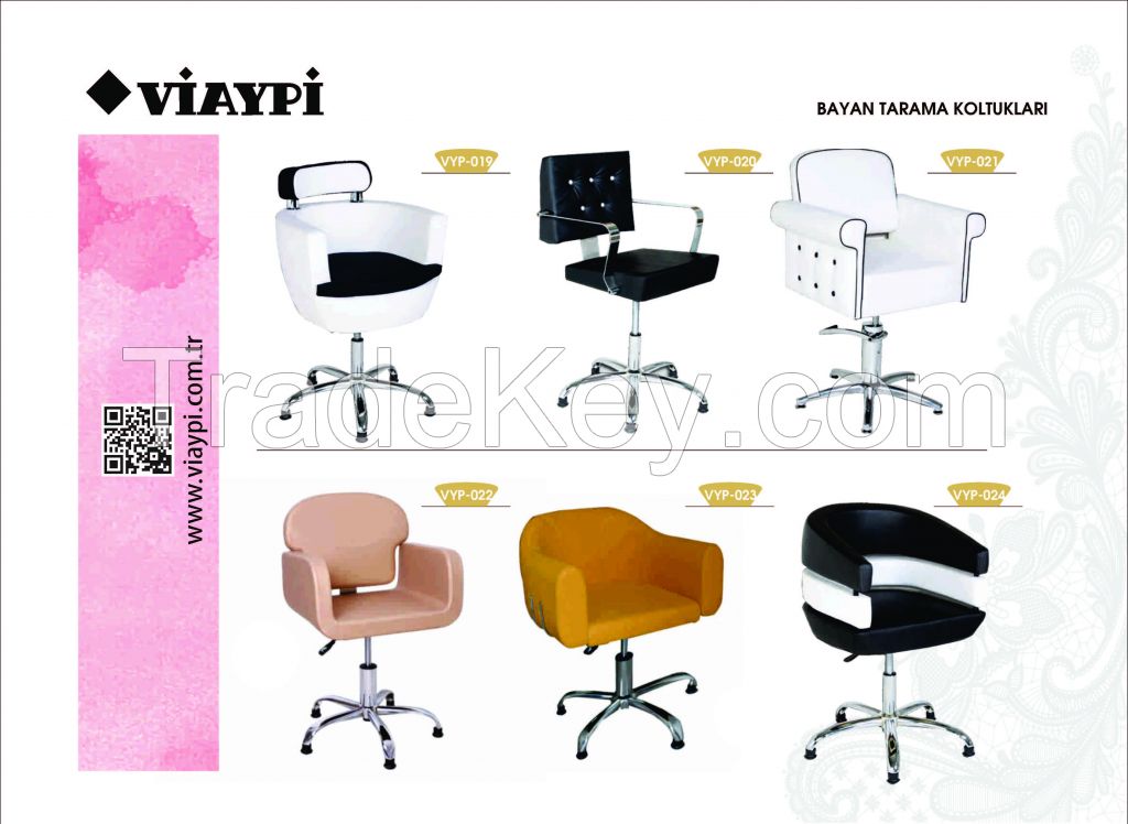 Hair Salon Chairs , Hairdresser Chair For Women , Hairdresser Chairs , Hair Cutting Chairs , Viaypi Company, Barber Chairs , Hairdresser Salon Chair , Turkey 