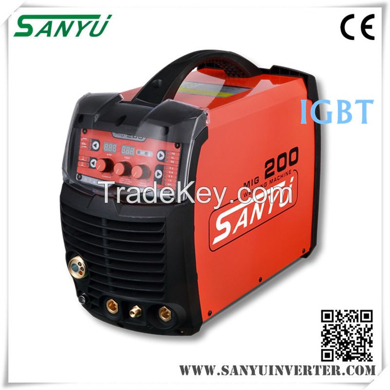 Sanyu IGBT Inverter MIG/Mag Welding Machine