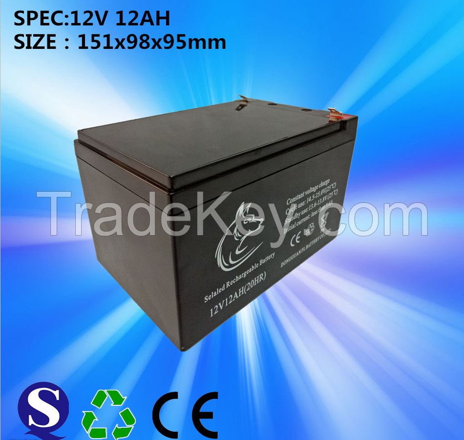 Cheapest Good Performance GEL Rechargeable Lead Acid Battery 12v 12ah