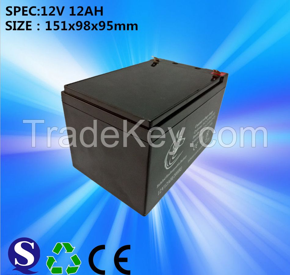 Cheapest Good Performance GEL Rechargeable Lead Acid Battery 12v 12ah