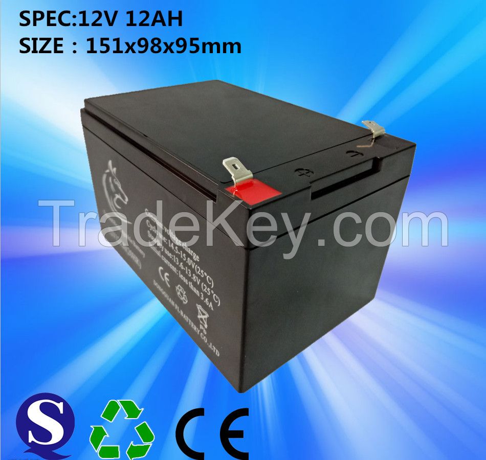 Cheapest Good Performance GEL Rechargeable Lead Acid Battery 12v 12ah