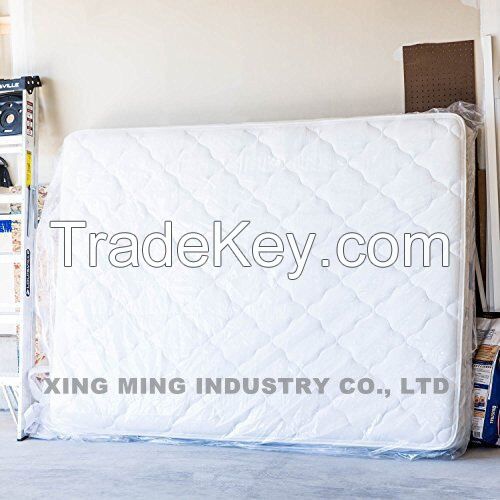 Mattress Bag-100% high quality plastic Low-Density Polyethylene Bag-3Mil XL Queen Mattress Cover 60 x 18 x 105&amp;quot;