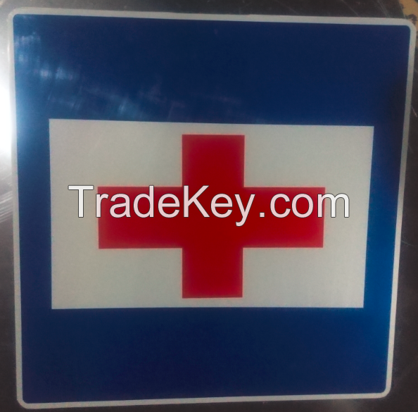 Angola road traffic sign, road traffic signal