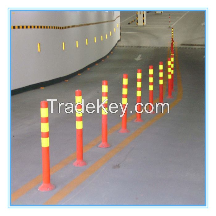 EVA flexible safety elastic warning post, EVA flexible safety elastic warning bollards