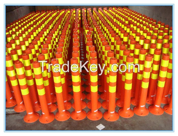 EVA flexible safety elastic warning post, EVA flexible safety elastic warning bollards