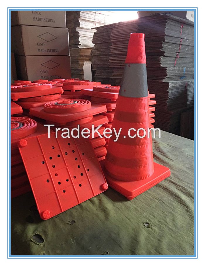 Pop up Flexible road Traffic Folding Cone