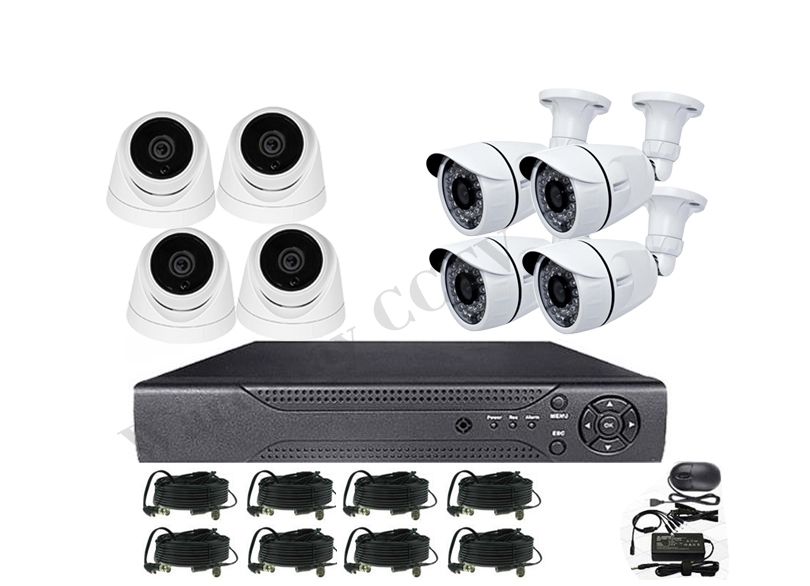 CCTV 8 chs 2.0MP Camera AHD DVR System