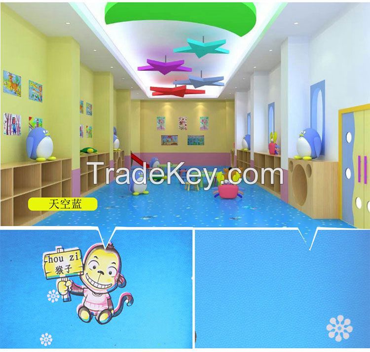 High quality hot home decoration pvc flooring plastic vinyl sheet for sale