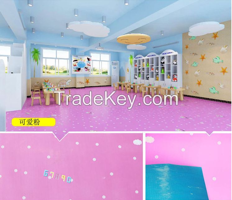 High quality hot home decoration pvc flooring plastic vinyl sheet for sale