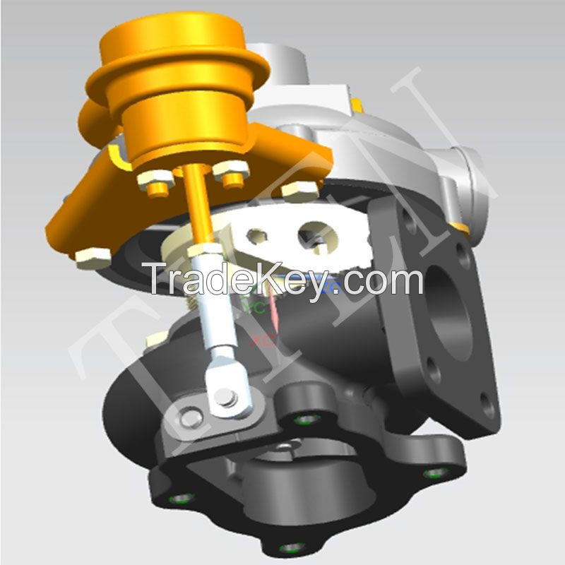 turbocharger -1G924-17012 for Komatsu PC56-7 excavator, Kubota PC56-7, Bobcat tractor