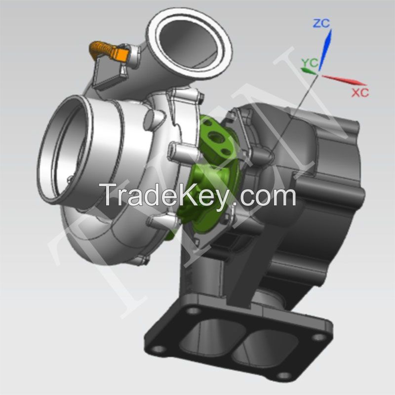 turbocharger -1118010-ES77V-S for Valin Star, Shaanxi Automobile Delong, FOTON AUMAN heavy trucks