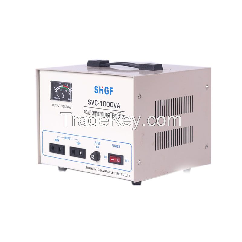 SVC/TND-1000VA series single phase voltage stabilizer