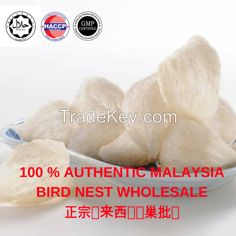 Gred 3A Bird Nest Malaysia Supplier 100% Authentic