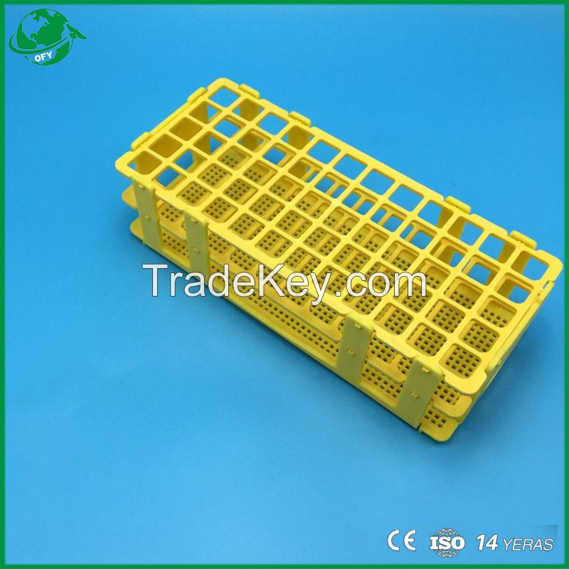 Lab Plastic Flod Test Tube Rack Detachable