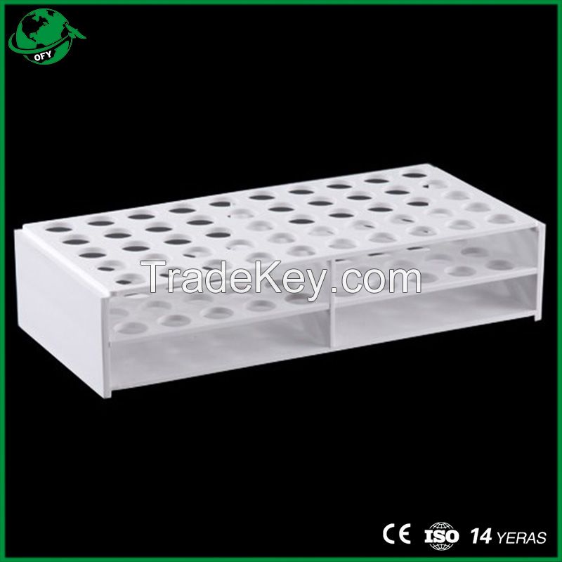 Lab Plastic Siamese Test Tube Rack